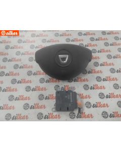 AIRBAG VOLANTE E CENTRALINA AIRBAG DACIA - DOKKER VAN - MOD. 01/17