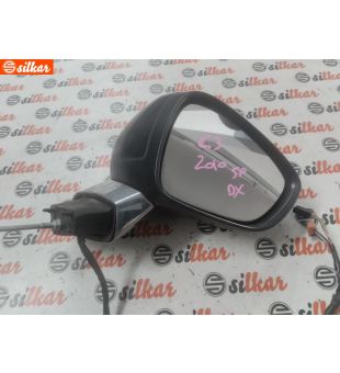 SPECCHIETTO RETR. DX CITROEN - C3 - MOD. 09/09 - 05/13 NERO OPACO CON SONDA