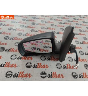 SPECCHIETTO RETR. SX FIAT - PANDA - MOD. 09/03 - 12/11 PLASTICA NERO