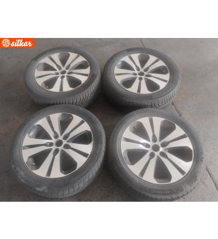 CERCHI IN LEGA 18" KIA - SPORTAGE - MOD. 01/09 - 12/10 CON 2 GOMME 225/55/18