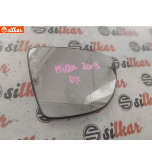 PIASTRA SPECCHIETTO RETR. DX NISSAN - MICRA K14 - MOD. 02/19