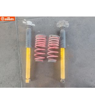 AMMORTIZZATORI POST GIALLI CON MOLLE ROSSE ALFA ROMEO - MITO - MOD. 09/08 - 02/16 1.3 DIESEL MANUALE