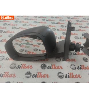 SPECCHIETTO RETR. SX FIAT - PANDA - MOD. 09/03 - 12/11 PLASTICA NERO