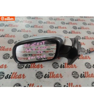SPECCHIETTO RETR. SX PEUGEOT - 307 - MOD. 09/05 - 01/09 GRIGIO CHIARO