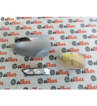 CALOTTA FRECCIA PIASTRA SPECCHIETTO RETR. SX MERCEDES - A CLASS (W169) - MOD. 09/04 - 12/07